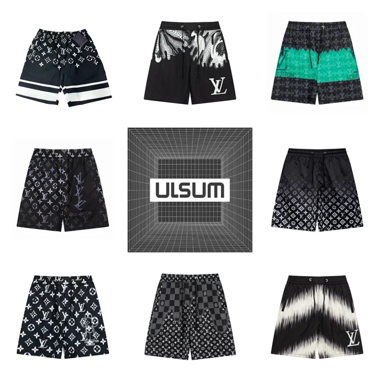 Louis vuitton and Fendi swimming trunks shorts