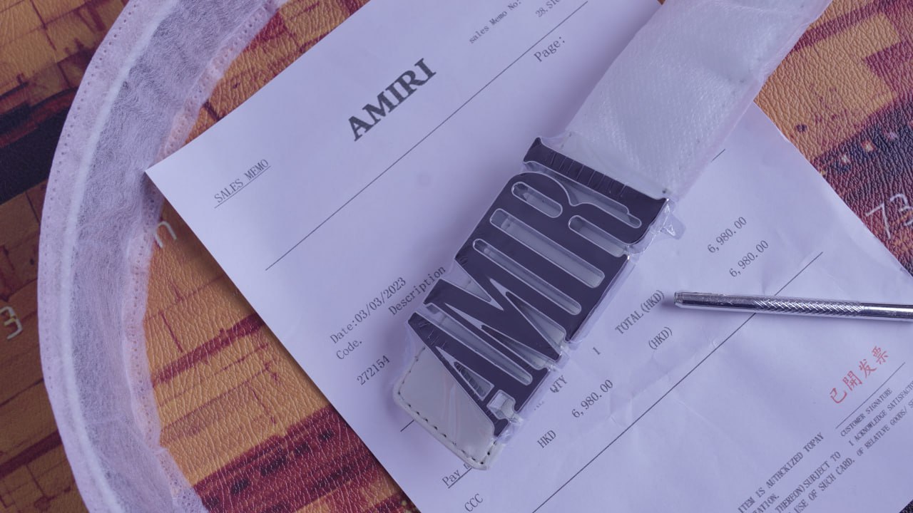 AMIRI BELT
