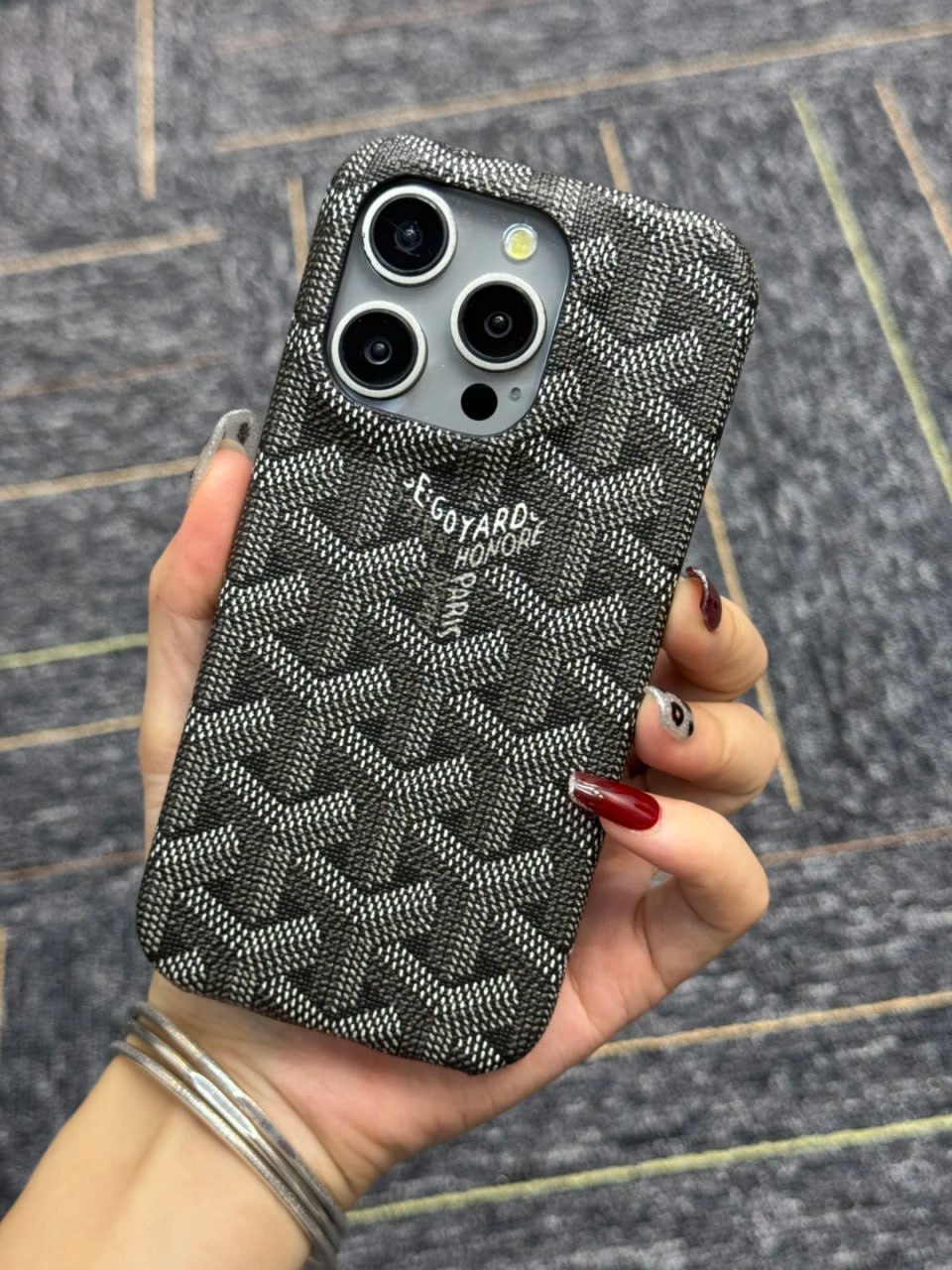 Goyard Phone Case 1:1 High Quality ( 19 + styles)