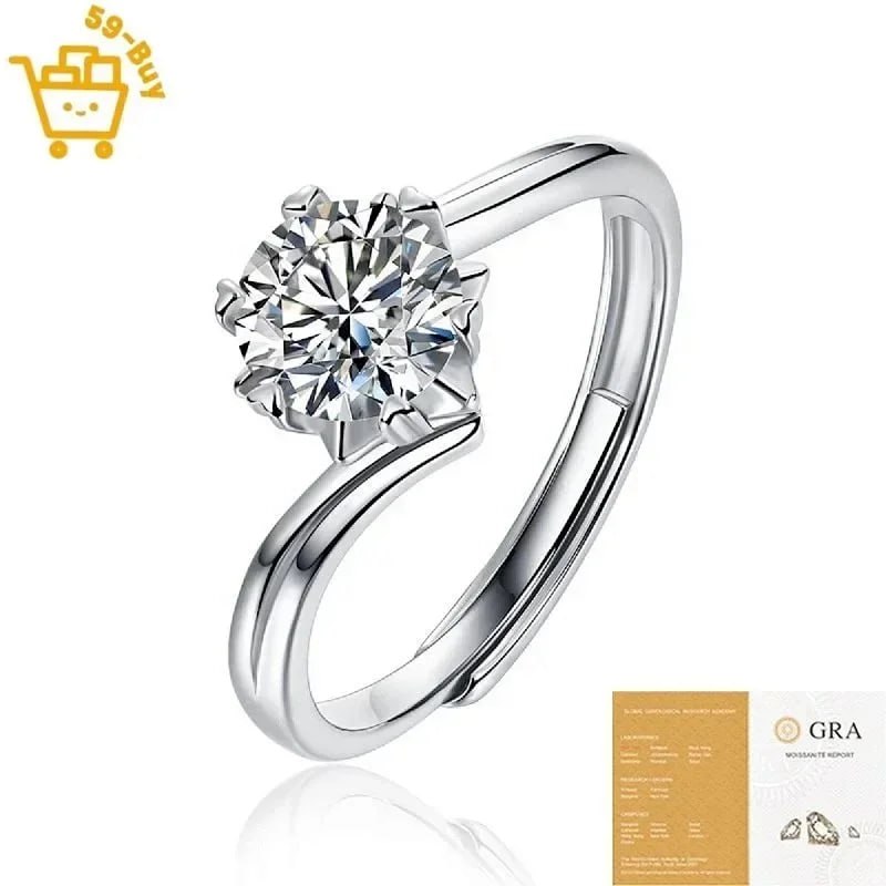 Moissanite Silver Jewelry