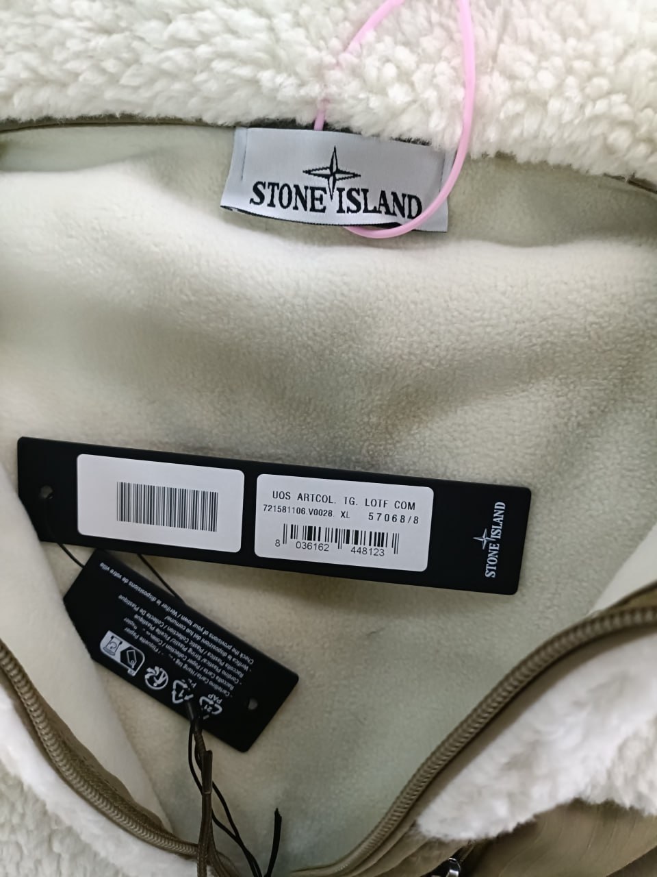  Stone Island Fleece Jacket