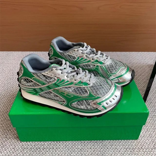 Bottega Veneta Silver Orbit 