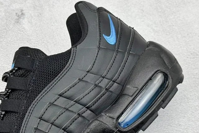 Nike Air Max 95 Black Reflective Simple and versatile low-top running shoes