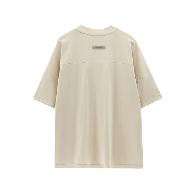 Fear of God Essentials Letter Printed Pullover Round Neck Heavy Short Sleeve T-Shirt