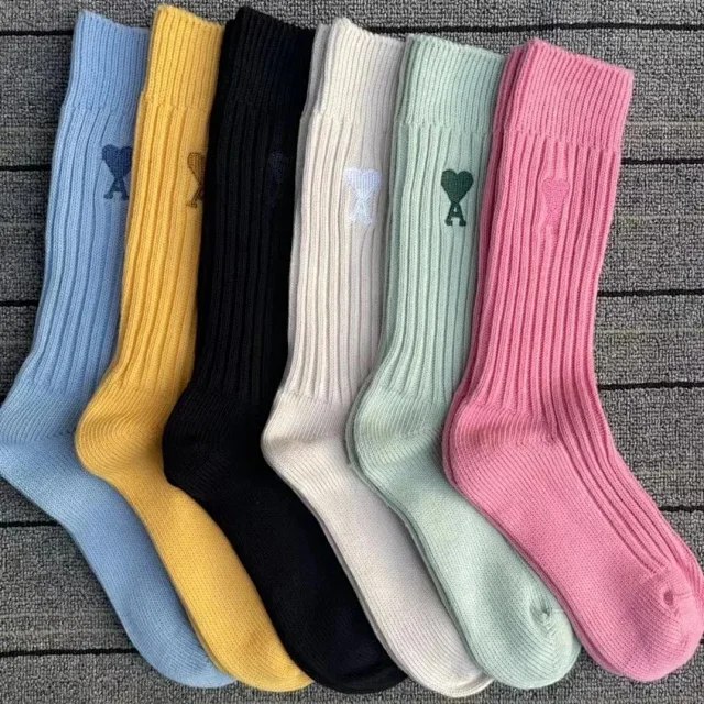 AMIPARIS Heart Letters Long Sleeve High Socks