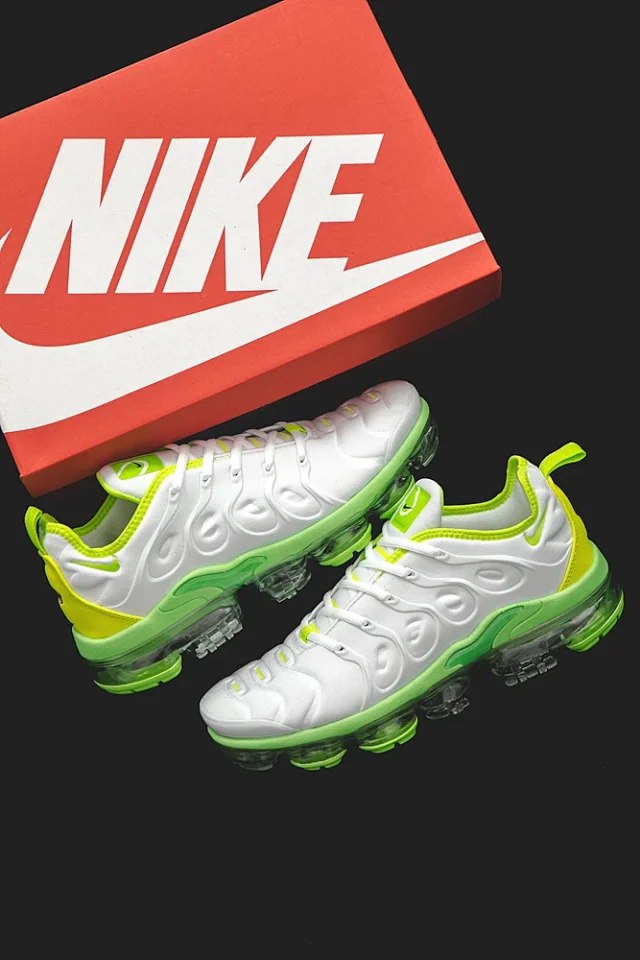 Nike Vapormax Plus Air Rainbow Fashion Sports Stitching Low-top Running Shoes