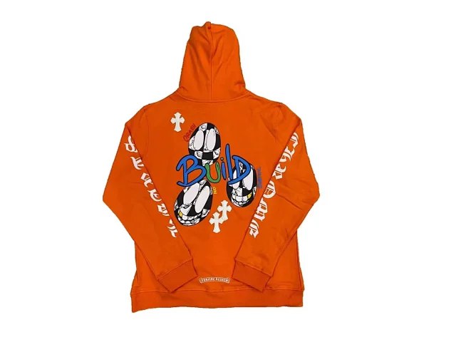 Chrome Hearts Classic Color Horseshoe Autumn and Winter Loose Zipper Jacket Hooded Sweatshirt