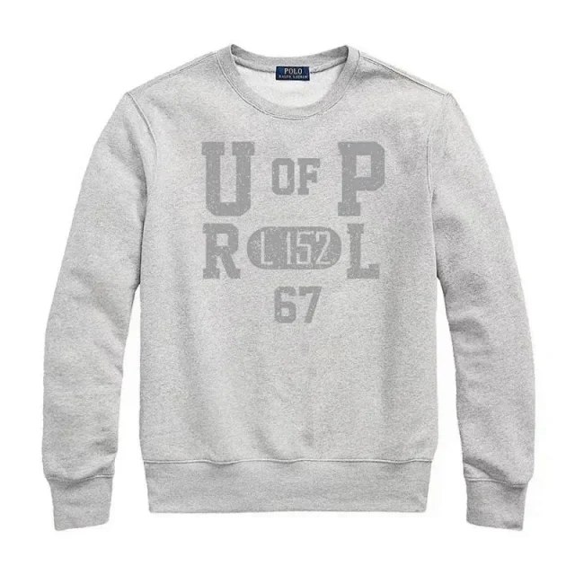 Ralph Laure Polo Sport men's autumn and winter fashion print long sleeve