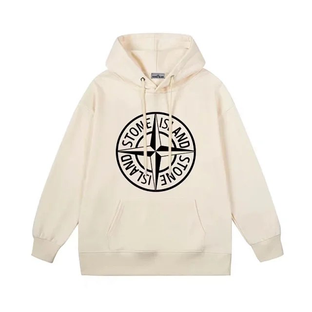 Stone Island Cross hooded sweatshirt for men and women autumn and winter（23 styles)