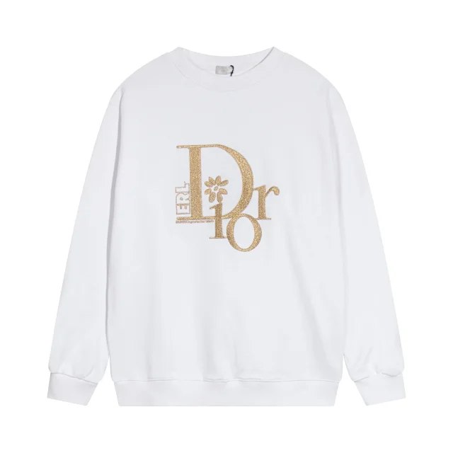 Dior Printed long-sleeved loose shirt top