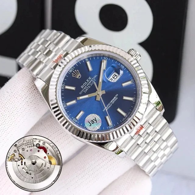 Rolex Datejust Series 18K Gold Diamond Business Watch（40 styles)