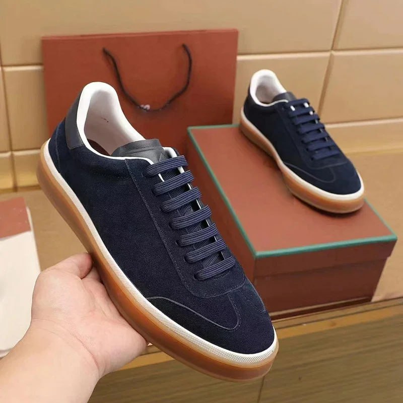 Loro piana men's leather shoes