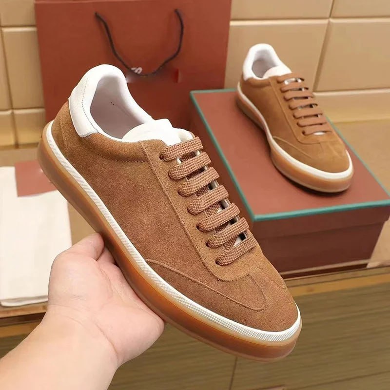 Loro piana men's leather shoes